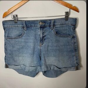 Classic Blue Denim Women's Shorts